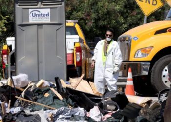 L.A. liable for destroying homeless people’s property, federal judge rules