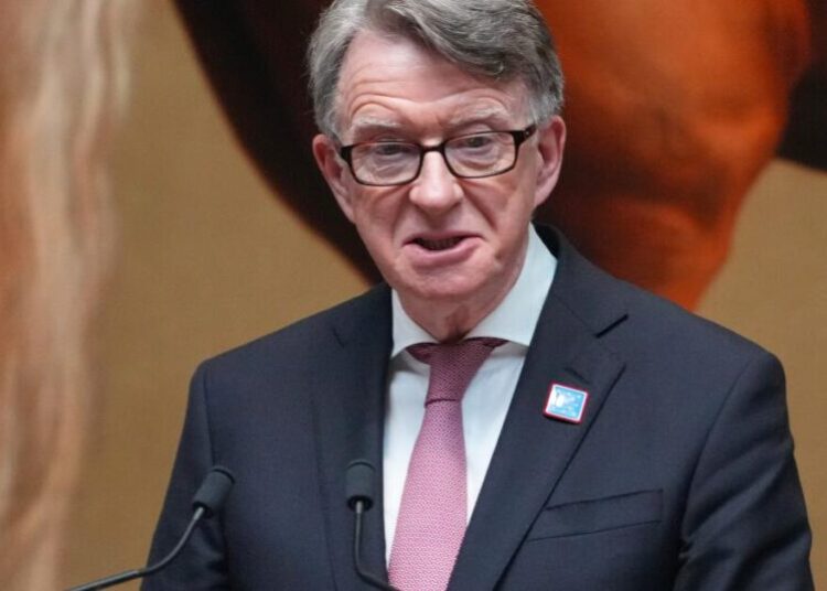 U.K. police search two properties linked to Peter Mandelson as part of Epstein probe