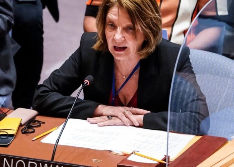 Norwegian ambassador resigns as she faces scrutiny over contacts with Epstein