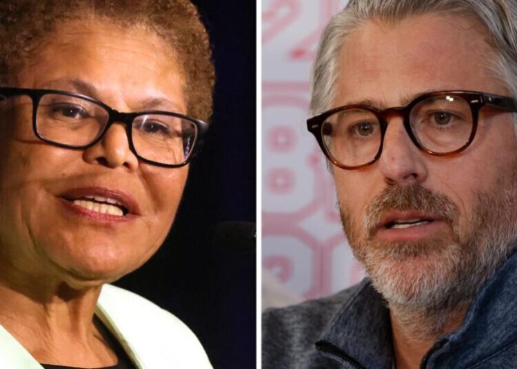 L.A. Mayor Bass says LA28 head Wasserman should step down