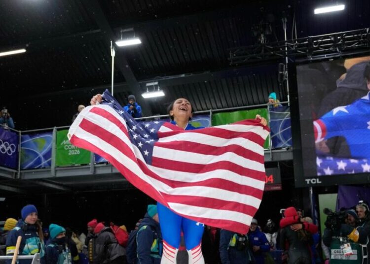 Bobsled star Elana Meyers Taylor wins her first Olympic gold medal
