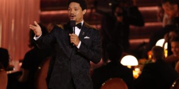 Trevor Noah’s final Grammys monologue pokes fun at Nicki Minaj’s MAGA ties