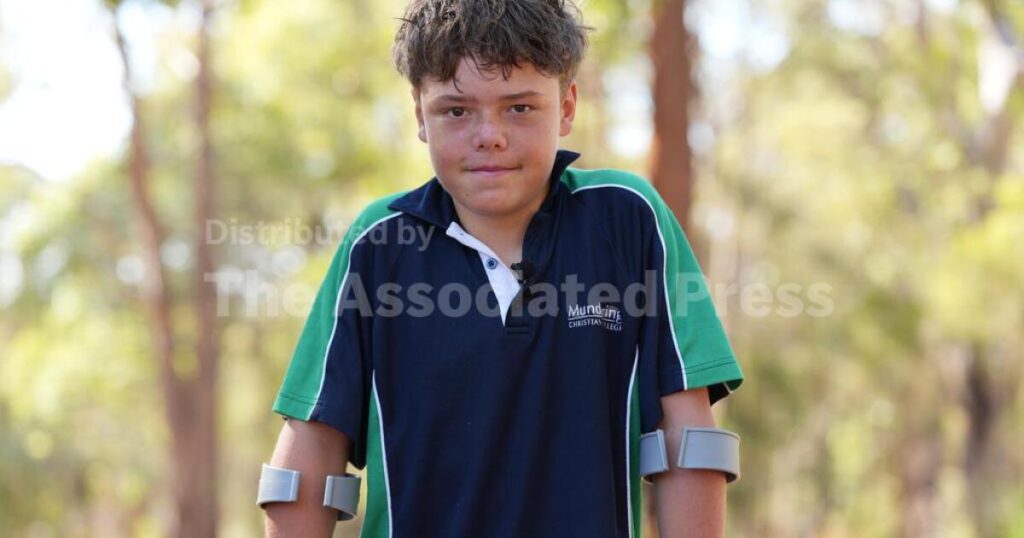 A 13-year-old Australian boy swims for hours to save his mother and siblings who were swept away