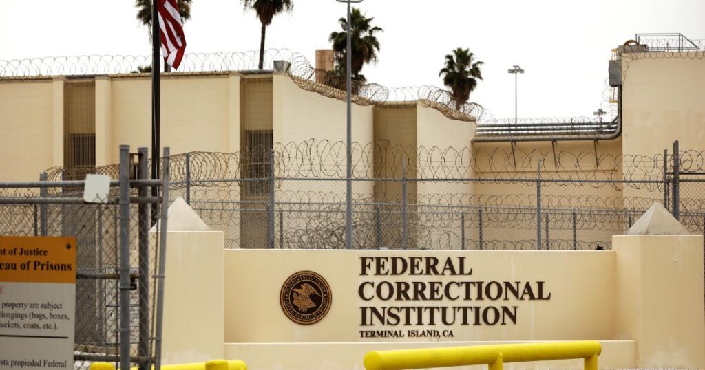 Activists celebrate as immigration agents depart Terminal Island. ‘The people kicked them out’