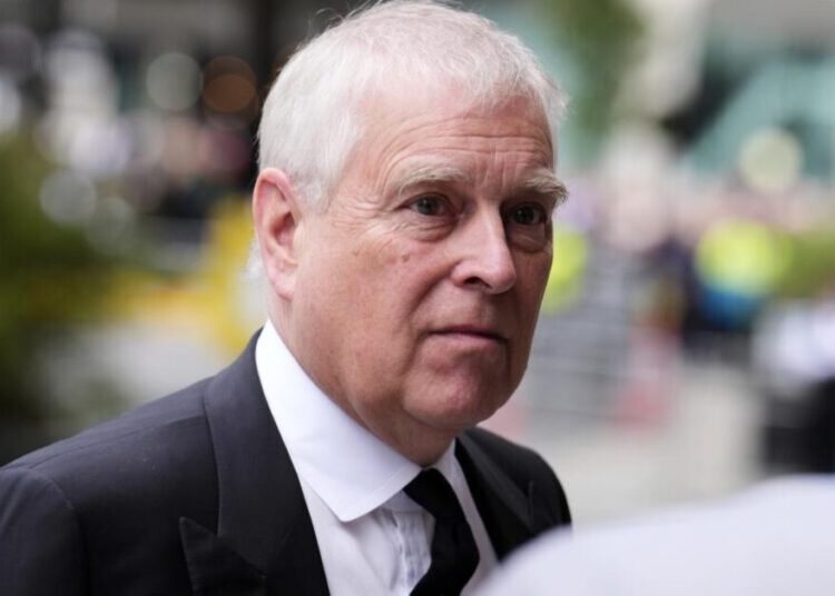 U.K. lawmakers approve release of confidential documents on former Prince Andrew