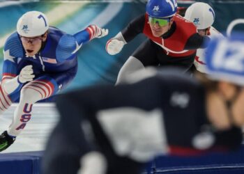 Pack mentality prevents Jordan Stolz from adding to his Olympic medal count