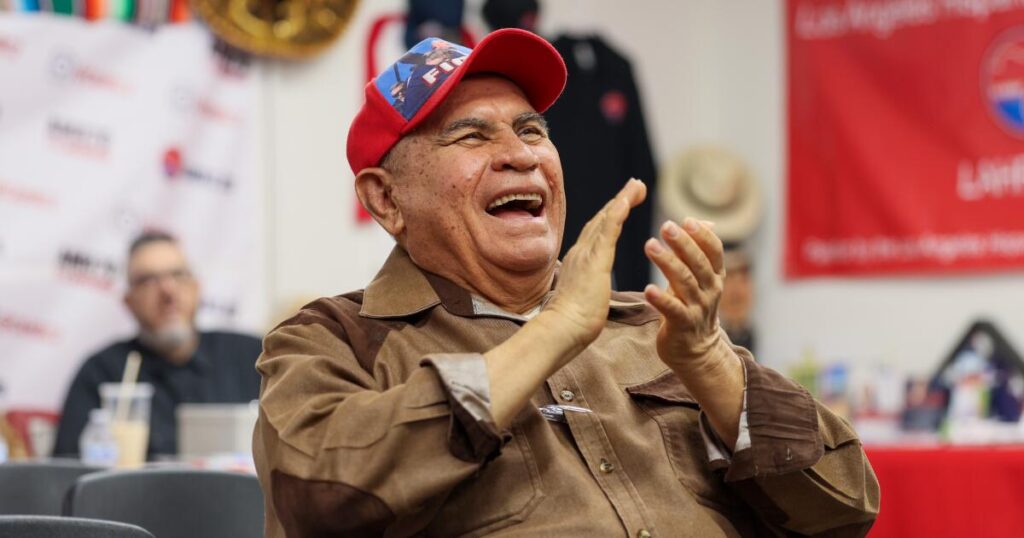 This Latino Republican Trump speech watch party was neither large, nor especially Latino