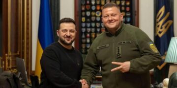 Former army chief seen as Zelensky’s top rival reveals a rift between them