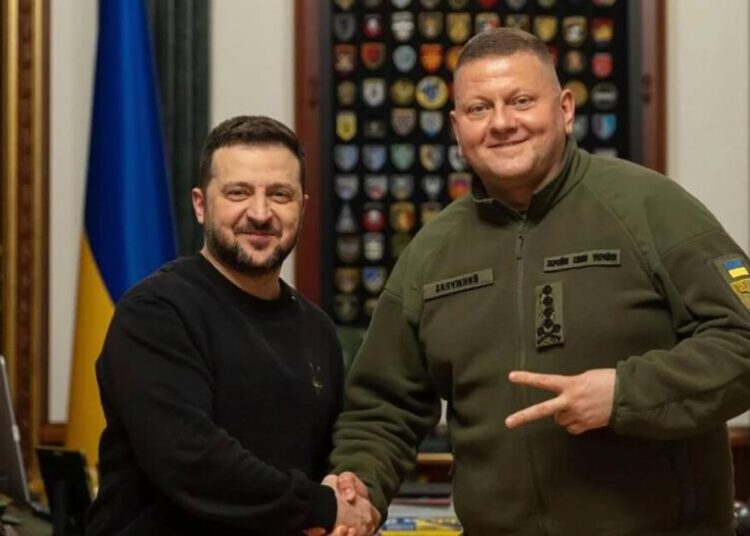 Former army chief seen as Zelensky’s top rival reveals a rift between them