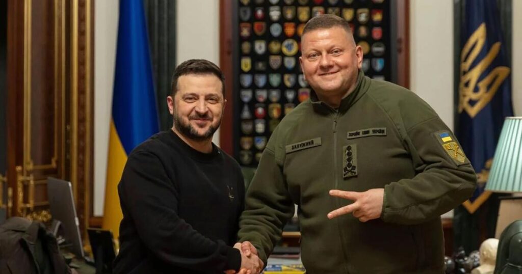 Former army chief seen as Zelensky’s top rival reveals a rift between them