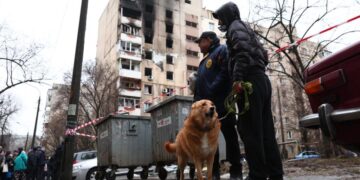 Ukraine says Russia launched a major aerial attack before Kyiv’s talks with U.S.