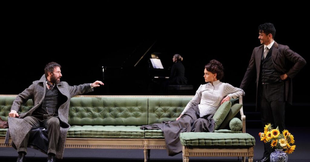 Katie Holmes wages sexual warfare in energized new ‘Hedda Gabler’ adaptation