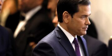 Marco Rubio is the only adult left in the room