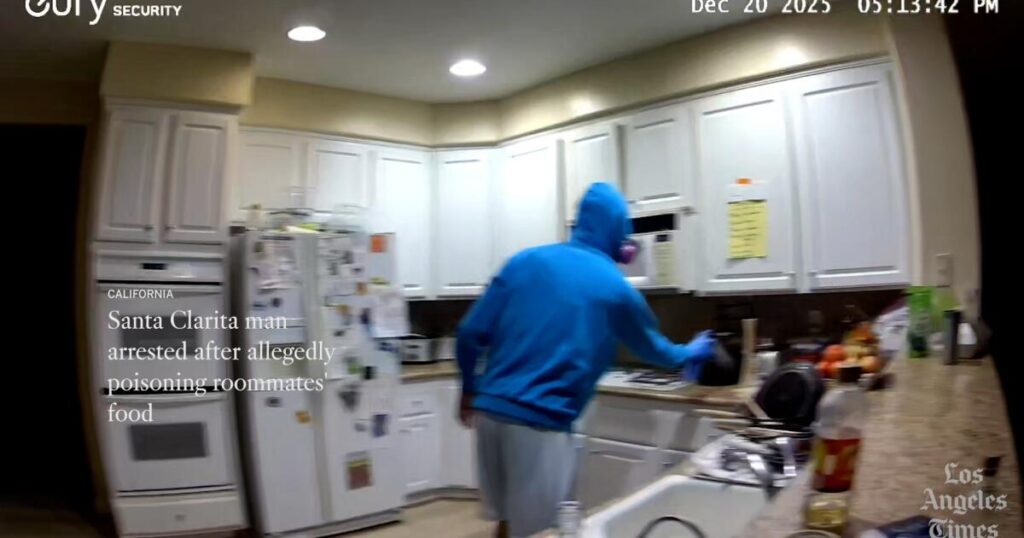 They told police their roommate was poisoning them. Here’s what the video showed