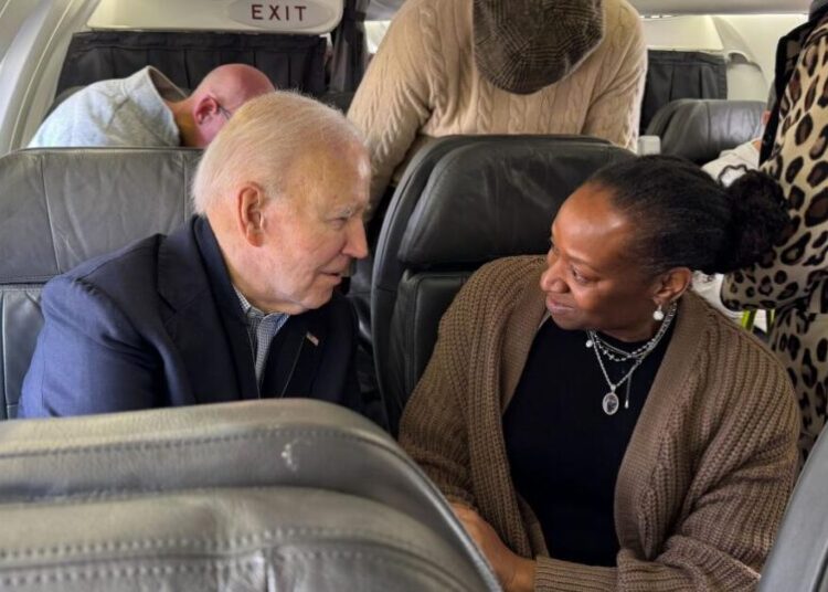Biden flies commercial from Reagan National Airport and winds up stuck in delays like everyone else
