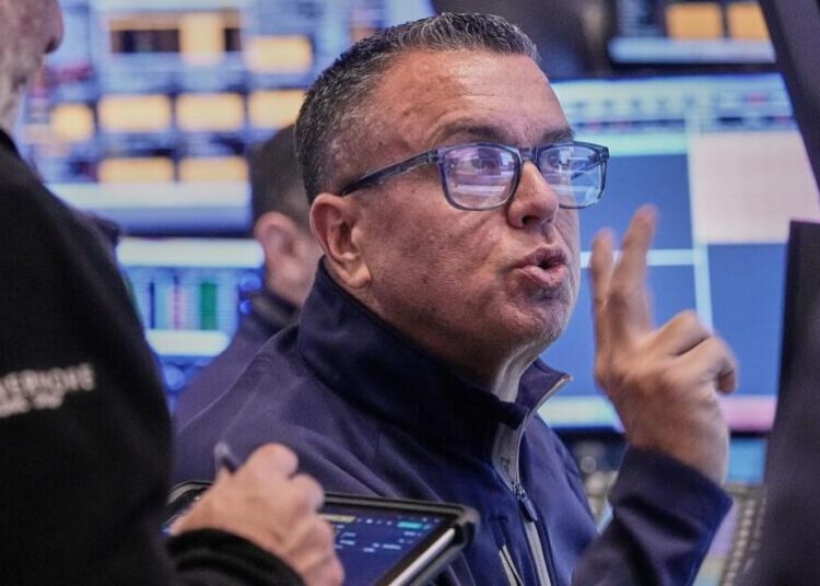 Falling tech stocks and a plunge for bitcoin hit Wall Street