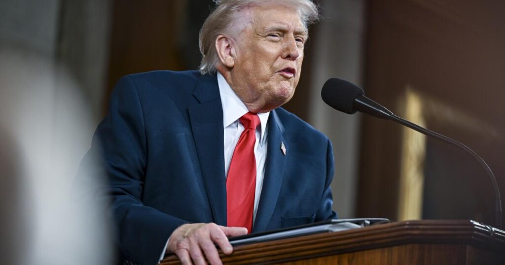 Trump’s address to Congress trumpets how he usurps Congress