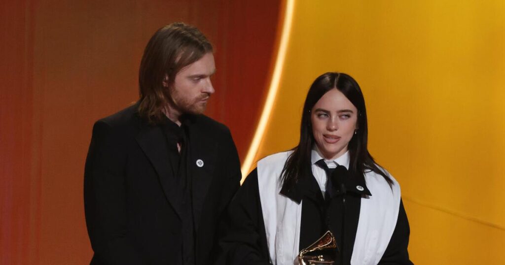 Finneas calls out ‘powerful old white men outraged’ by Billie Eilish’s Grammys speech
