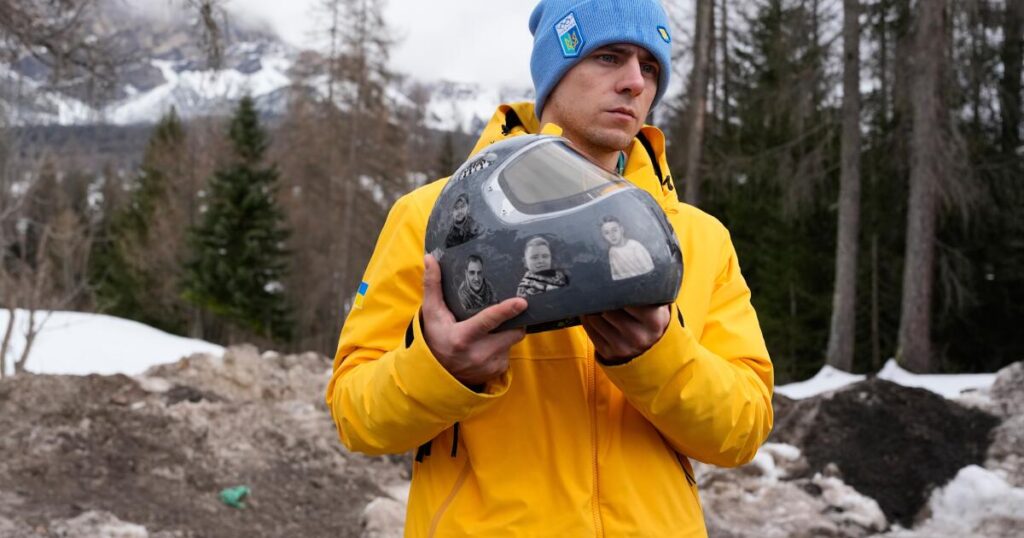 Ukrainian Olympian loses appeal over helmet honoring war dead, which IOC said violated rules