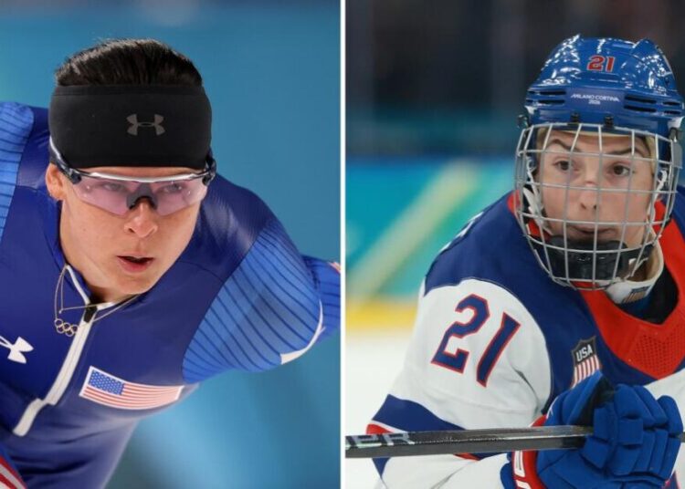 Olympic power couple Brittany Bowe and Hilary Knight each seek a final gold medal