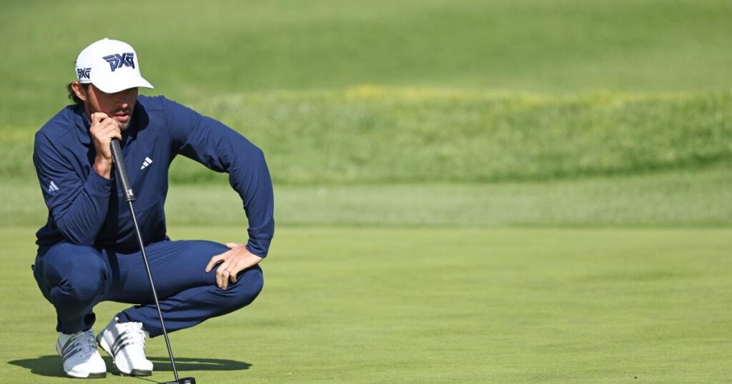 Marco Penge completes marathon day, earns share of lead at Genesis Invitational