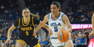 Angela Dugalic and No. 2 UCLA dominate No. 8 Iowa for 15th consecutive win