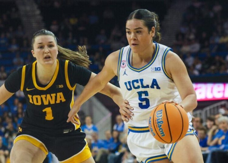 Angela Dugalic and No. 2 UCLA dominate No. 8 Iowa for 15th consecutive win