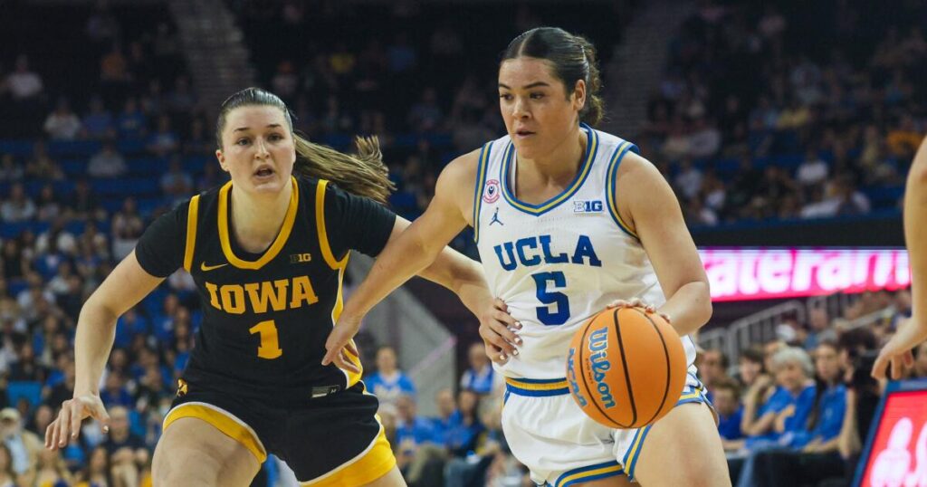 Angela Dugalic and No. 2 UCLA dominate No. 8 Iowa for 15th consecutive win