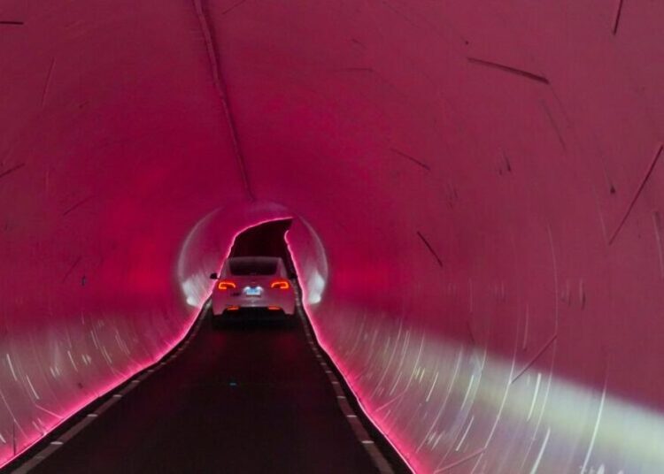 Musk’s  ‘Vegas Loop’ tunnel system faces scrutiny over safety and  environmental concerns