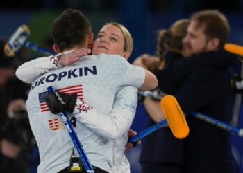 U.S. takes silver in mixed doubles curling, falling to Sweden in dramatic finish