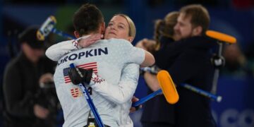 U.S. takes silver in mixed doubles curling, falling to Sweden in dramatic finish