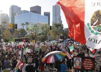 Demonstrations against ICE tactics continue in L.A.