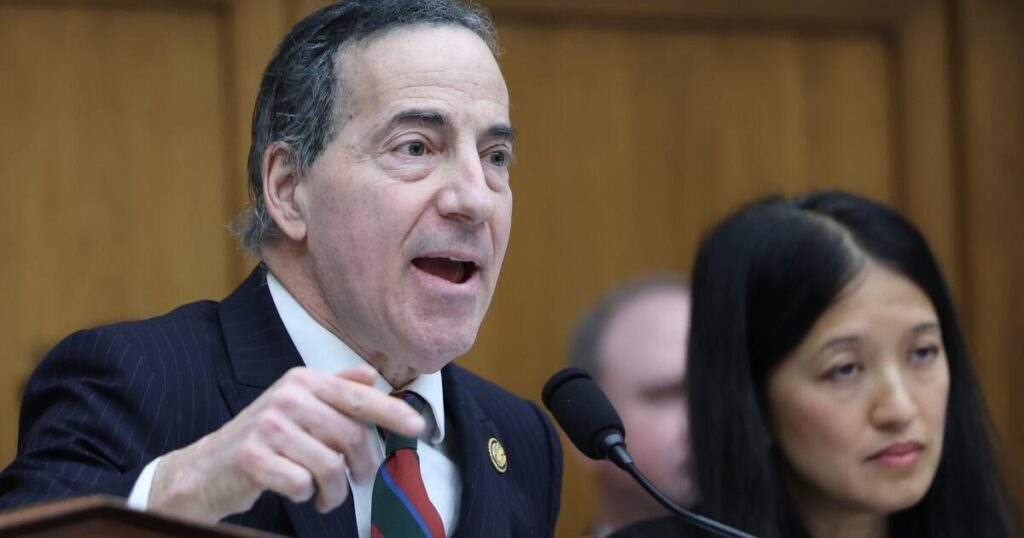 Key Democrat accuses the Justice Department of ‘spying’ on lawmakers reviewing Epstein files