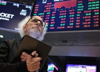 Stocks drop sharply as investors hunt for losers that will be hurt by AI