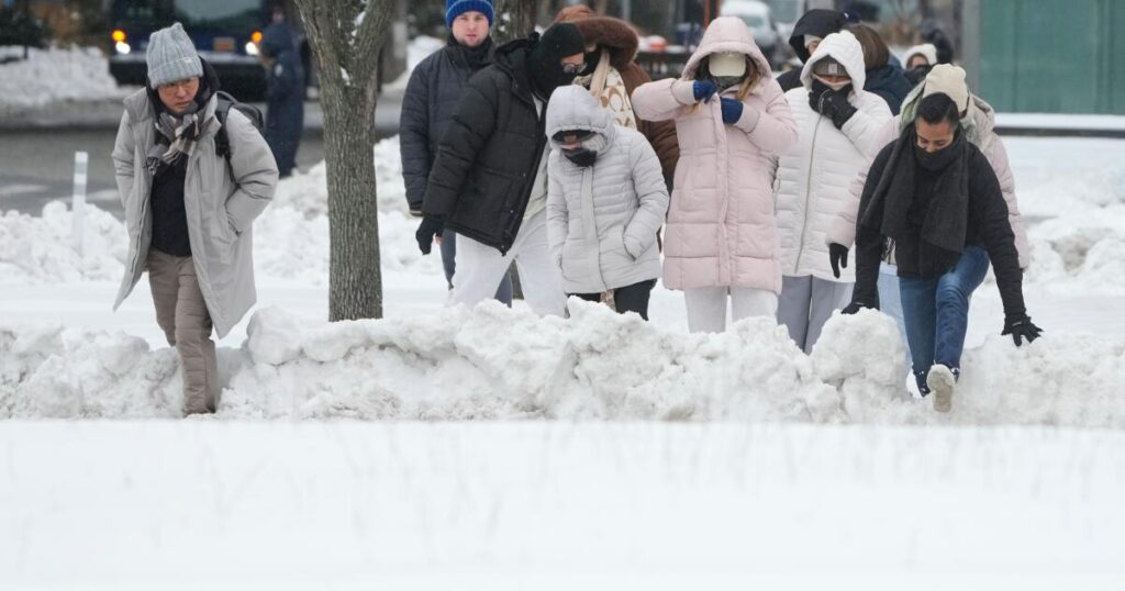 Blizzard warnings cascade across East Coast