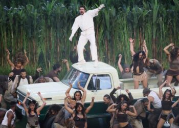 Bad Bunny brings Puerto Rico to the Super Bowl halftime show