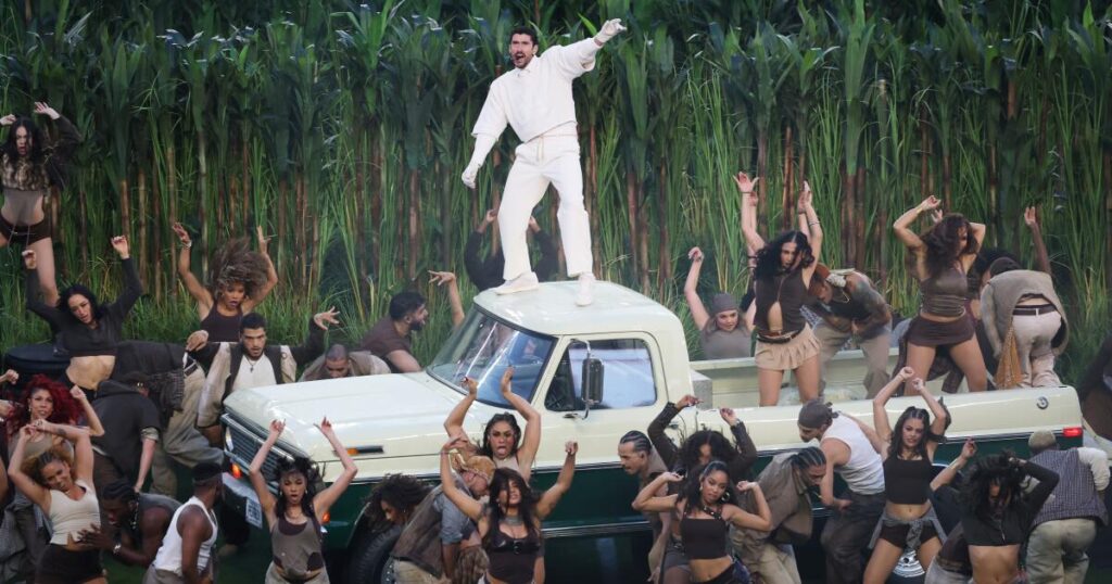 Bad Bunny brings Puerto Rico to the Super Bowl halftime show