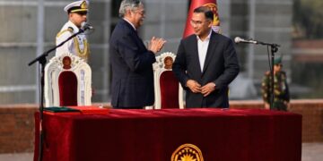 Bangladesh’s new prime minister is sworn in after his party’s landslide election win