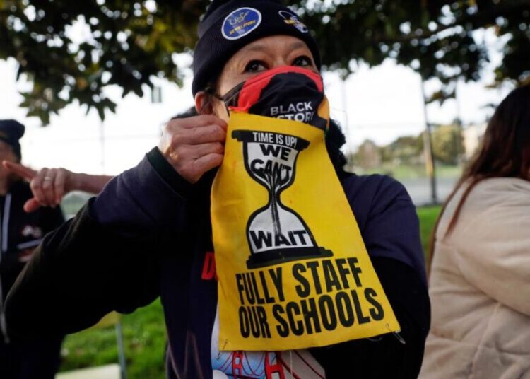 San Francisco teachers go on strike, closing schools for nearly 50,000 students