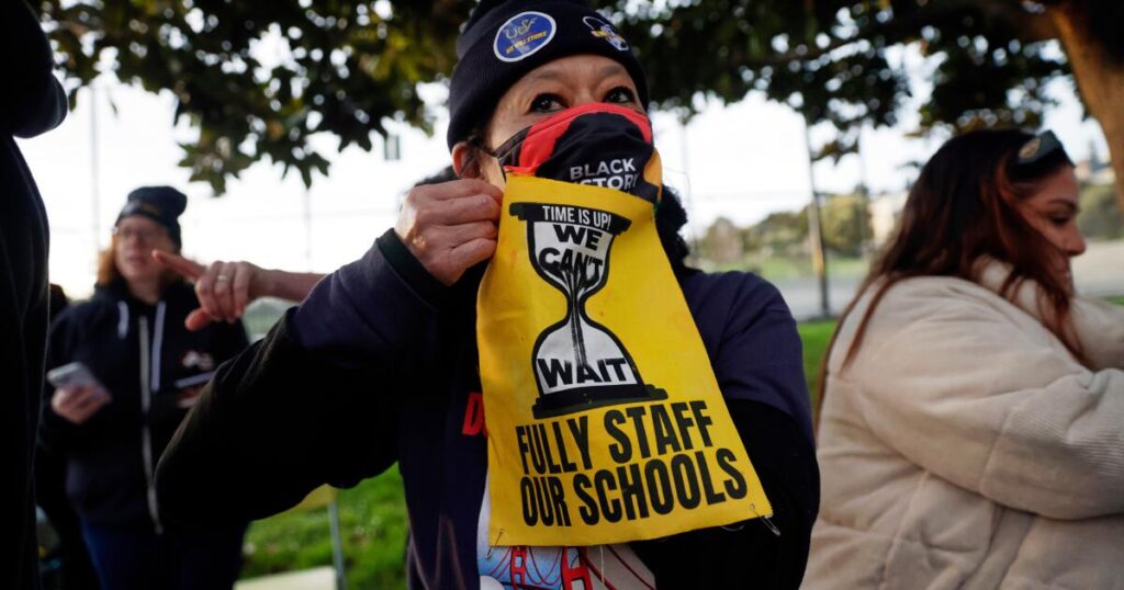San Francisco teachers go on strike, closing schools for nearly 50,000 students
