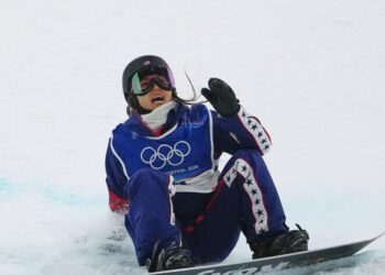 Chloe Kim falls short of historic third consecutive gold at Winter Olympics