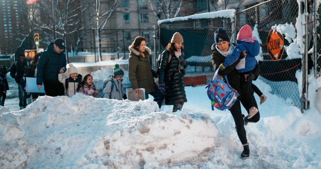 Northeast U.S. digs out from brutal snowstorm that disrupted flights and canceled school