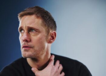 Alexander Skarsgård calls his latest a ‘kinky gay biker rom-com.’ It’s also the love story of the season