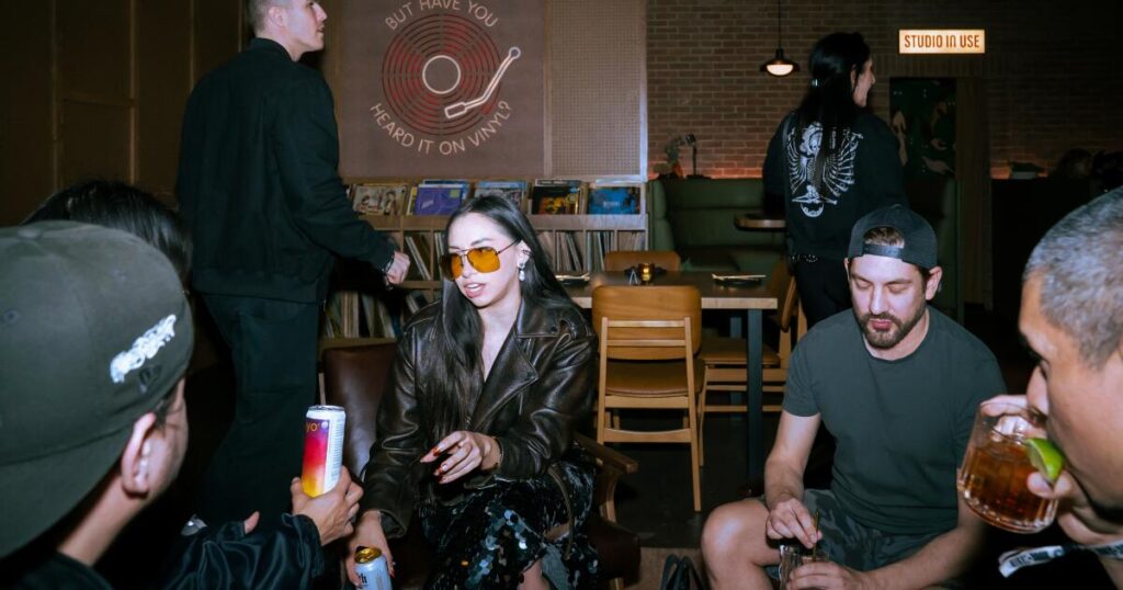 A secret-ish Japanese-style listening lounge just opened inside the Hollywood Palladium