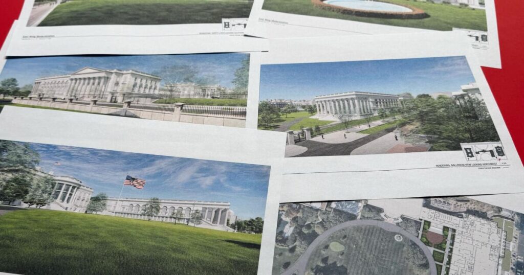 An arts panel made up of Trump appointees unanimously approves his White House ballroom proposal