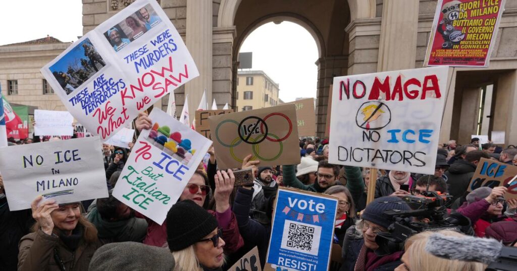 Amid protests over ICE’s presence at the Olympics, will American athletes get booed?