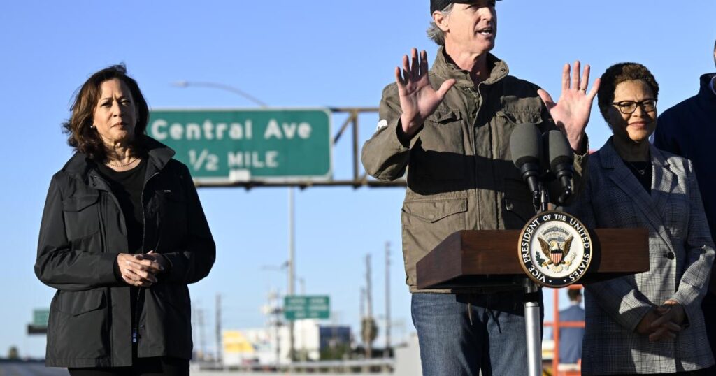 Gavin Newsom and Kamala Harris have traveled parallel paths. Will they collide in 2028?