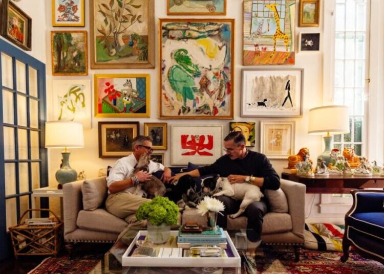 Two ex-New Yorkers embrace more-is-more style in their maximalist Pasadena home