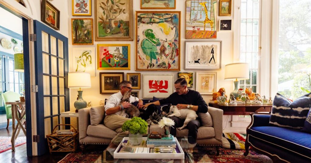 Two ex-New Yorkers embrace more-is-more style in their maximalist Pasadena home