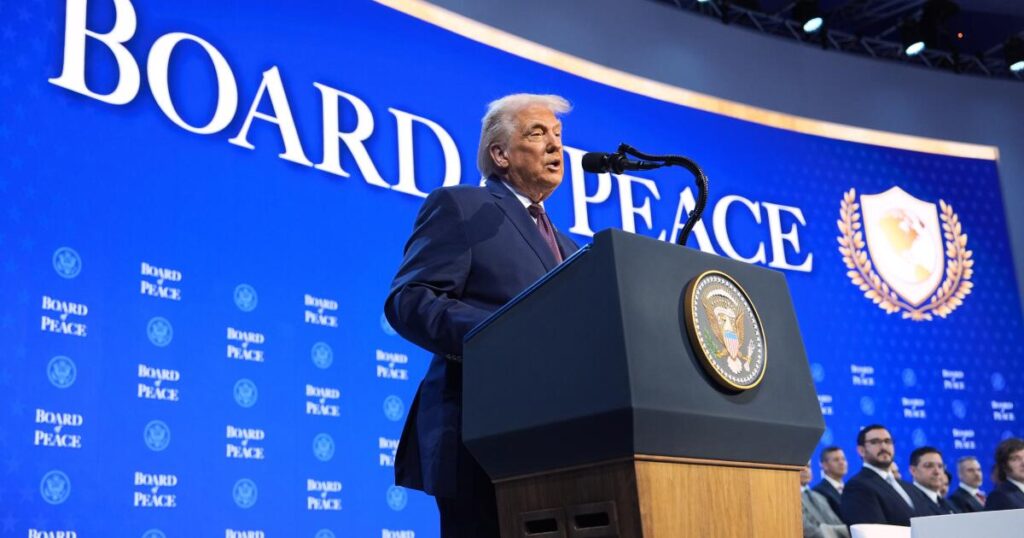 Trump says Board of Peace will unveil $5 billion in pledges for Gaza reconstruction